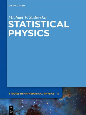 cover image of Statistical Physics